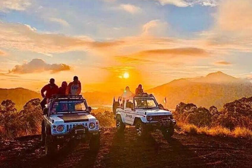 volcano Sunrise Jeep Tour, Hot Spring And Coffee Plantation