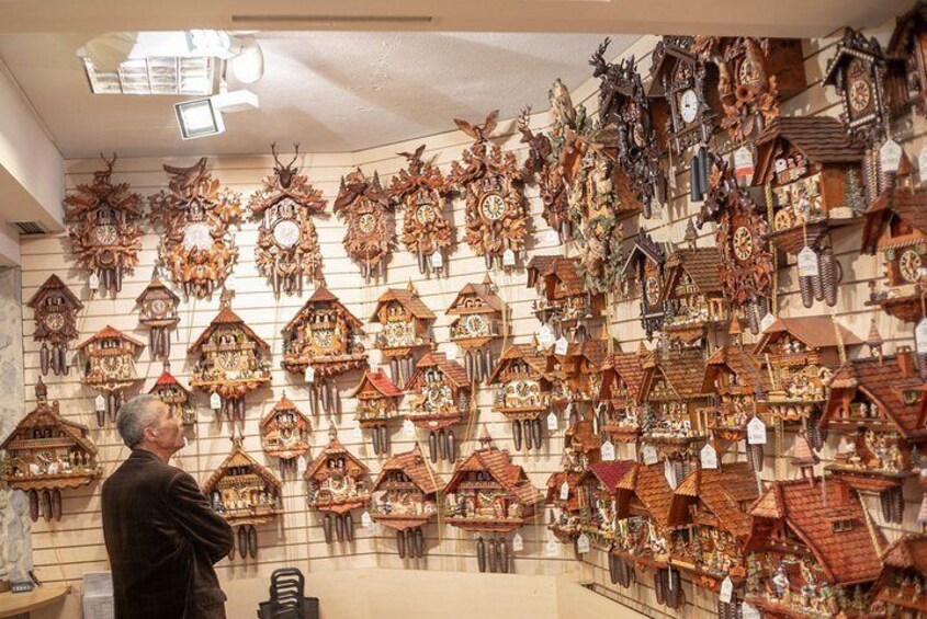 Titisee-Neustadt in the Black Forest is the birthplace of Germany's famous Hönes cuckoo clocks.