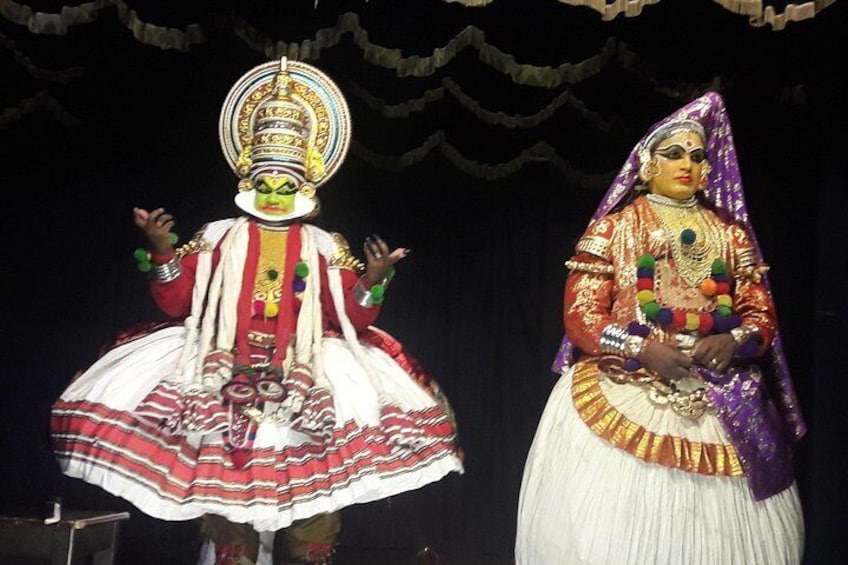 Kathakali dance a classical dance of Kerala is testimony to the rich culture of this state.
