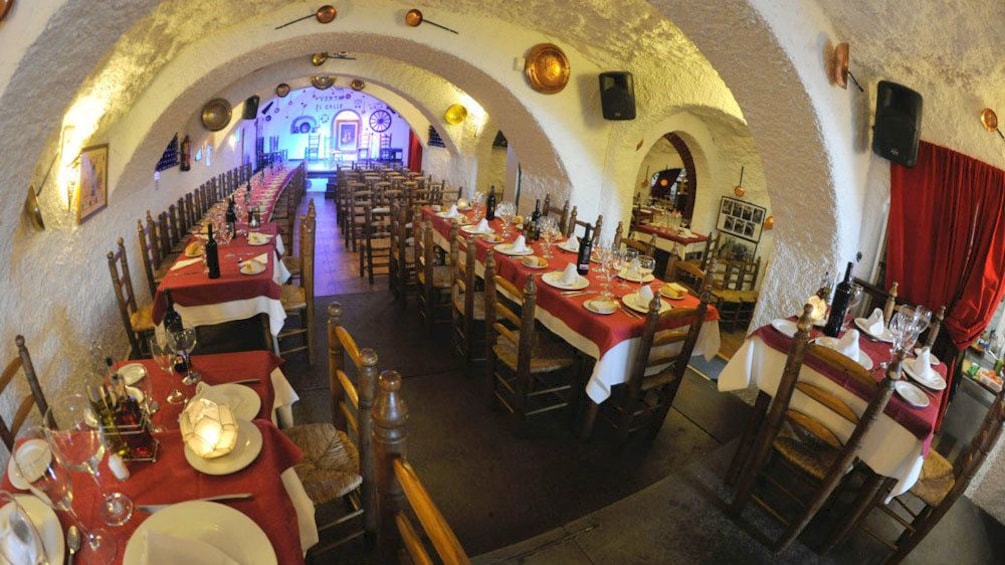 Large dining room in Granada