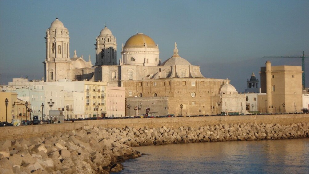 Panoramic view of Cádiz City in Spain