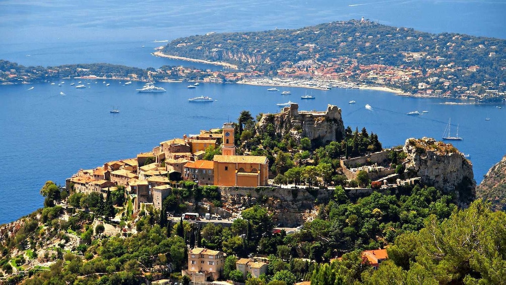 Stunning aerial view of Nice 