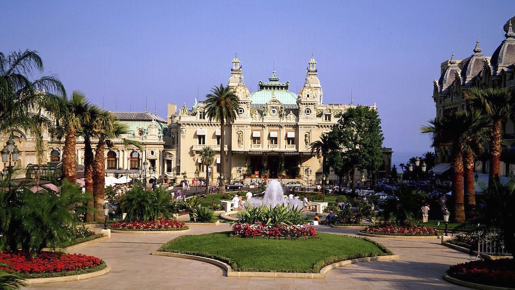 View of the Monte Carlo Casino in Monaco
