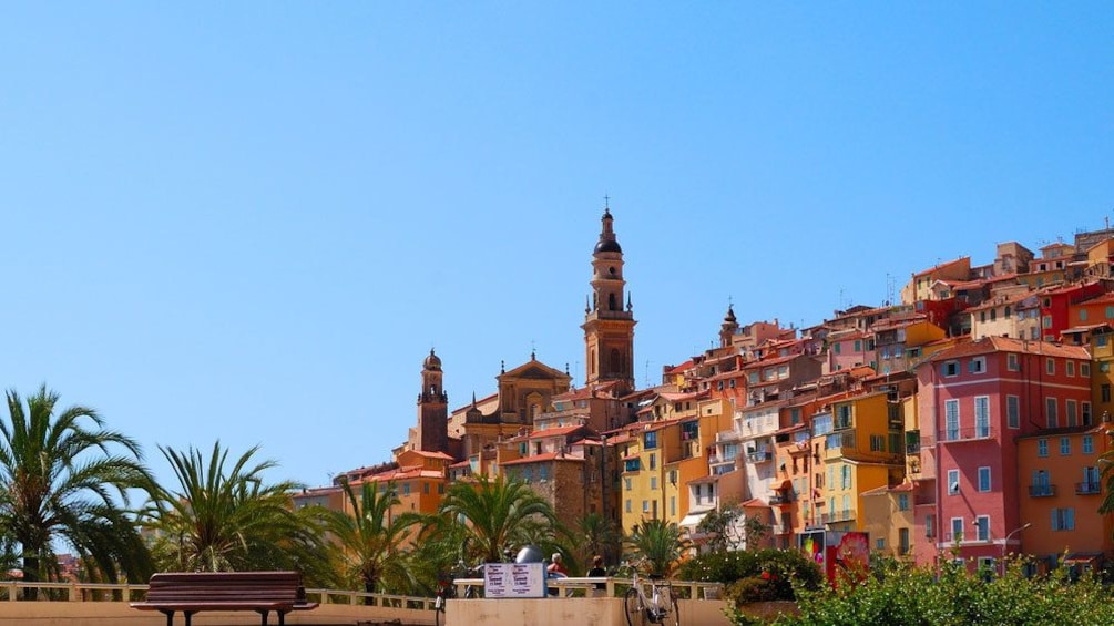 Stunning view of Ventimiglia in Italy