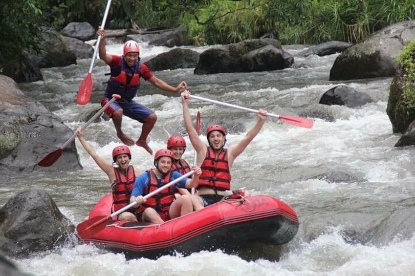 All Inclusive Bali Quad Bike and White Water Rafting with Private Tour