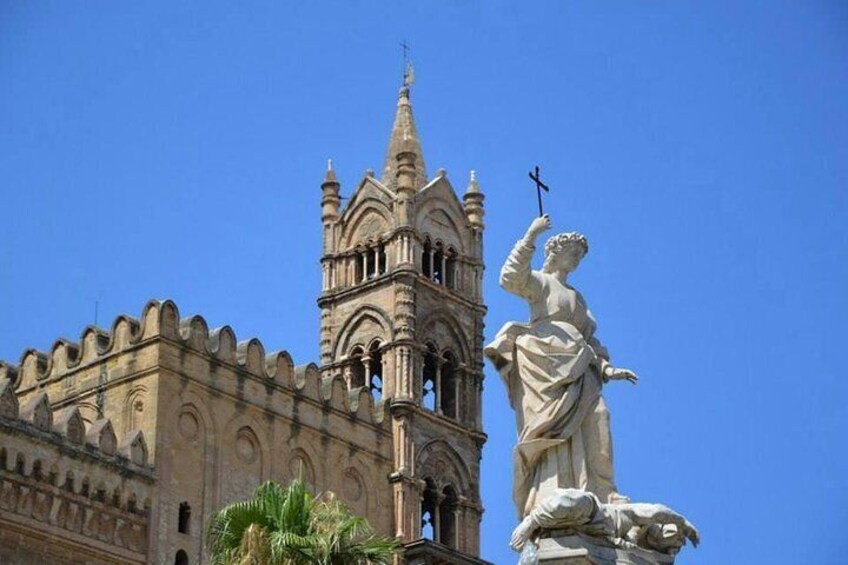 Monreale & Palermo with Local Street Food Tasting - departure from Cefalù