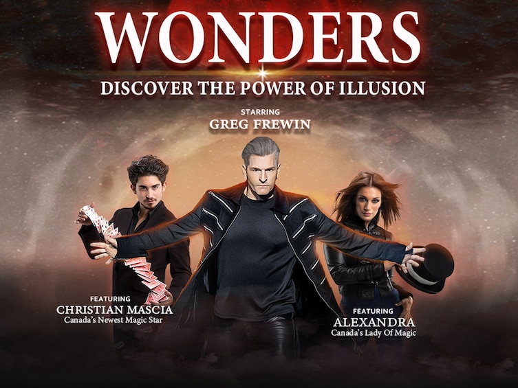 WONDER MAGIC Show featuring GREG FREWIN TRAINED -CHRISTIAN MASCIA