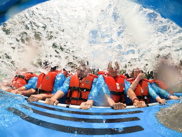 Jetbåttur med öppen topp (våt) på Niagarafloden - kanadensisk plats