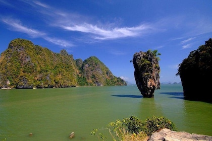 James Bond Island och Khai Islands motorbåtsdagstur från Phuket