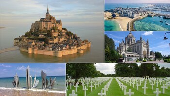 3Day Paris/ St.Teresa Lisieux,L.Beaches,Mt.St.Michel,St.Malo