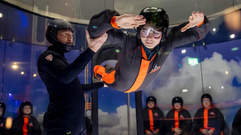 Ifly Indoor Skydiving At The Bear Grylls Adventure