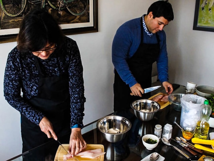 Market's and cooking class with a local chef