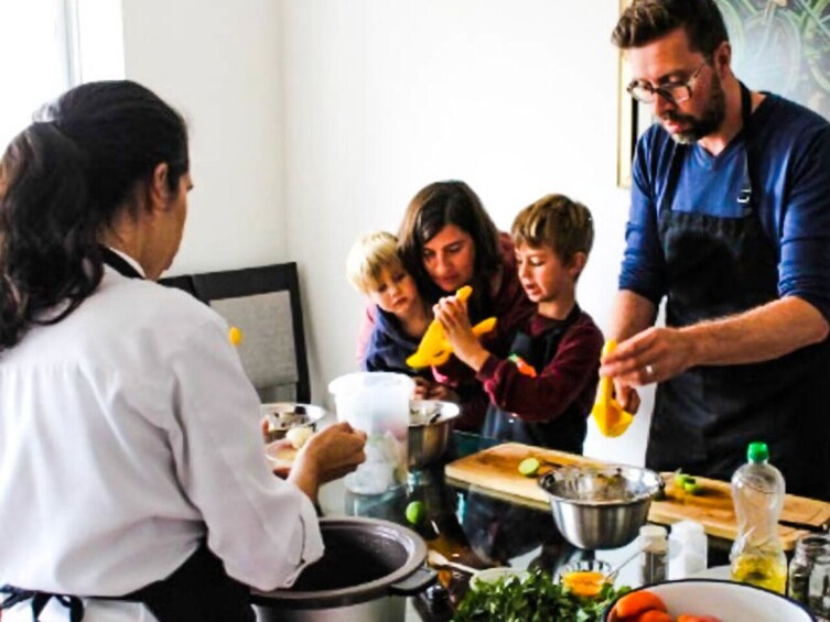 Market's and cooking class with a local chef