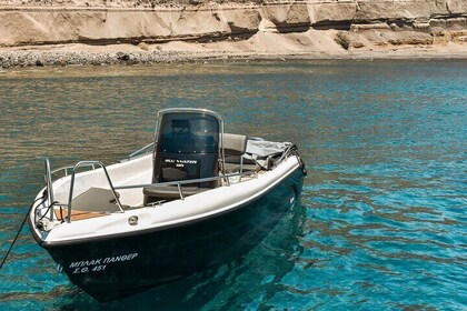 Louer un bateau à Santorin sans permis *BATEAUX NEUFS 2024*