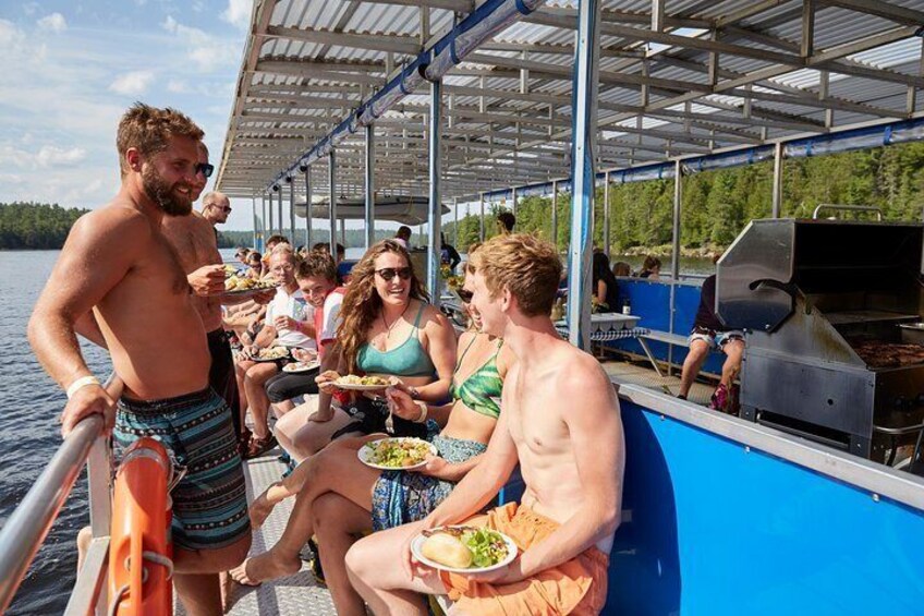 Pontoon Boat Meal