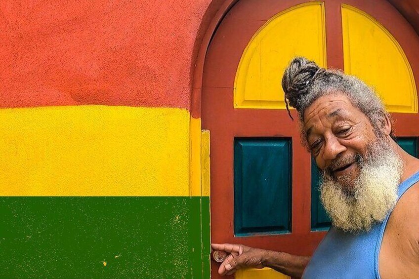 Rasta Calby at Calby's Place - The Hidden Beauty