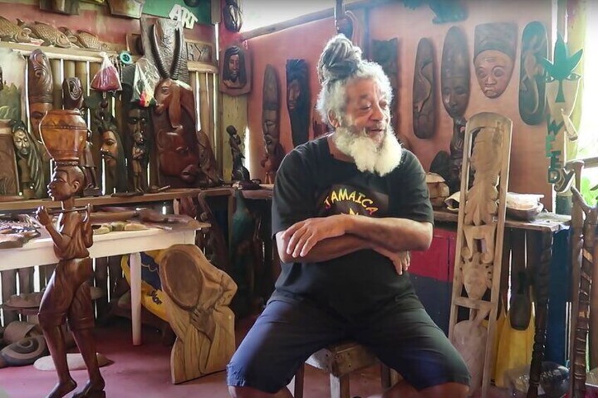 Rasta Calby at Calby's Place Hidden Beauty