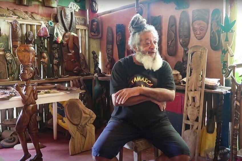 Rasta Calby at Calby's Place Hidden Beauty