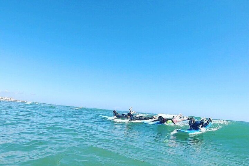 One Hour Surf Lesson with Experienced Instructor 
