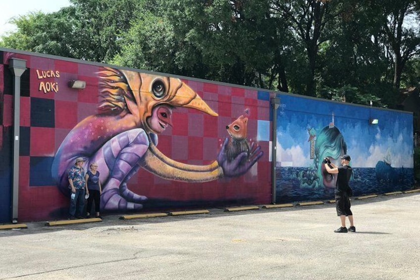 Austin Mural Selfie Tour by Pedicab