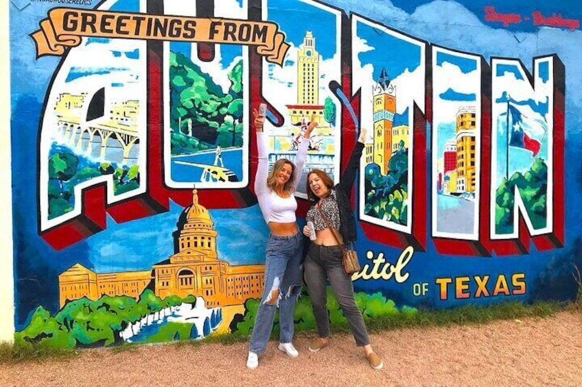 Austin Mural Selfie Tour by Pedicab