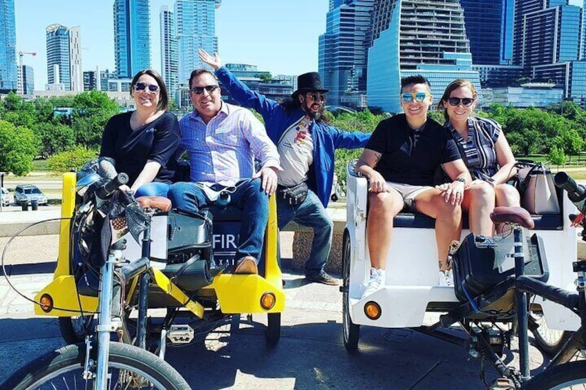 Historic Austin Private Pedicab Tour