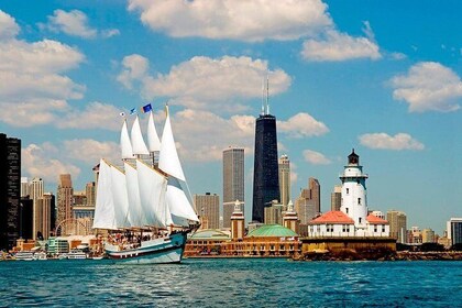 Skyline Tour Aboard 148 Ft. Schooner Windy - Chicago's Official Tall Ship