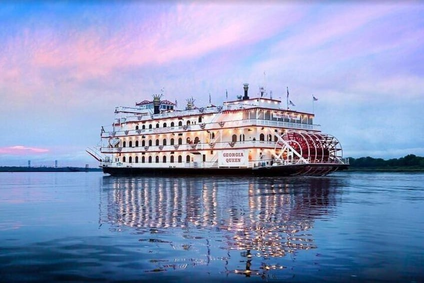 2-Hour Savannah Sunset Riverboat Cruise