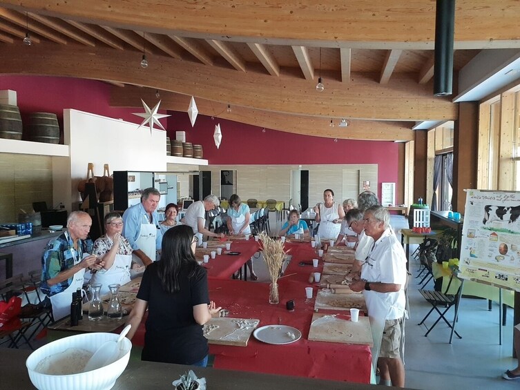 Hands-on cooking class at the farmohouse in San Marino