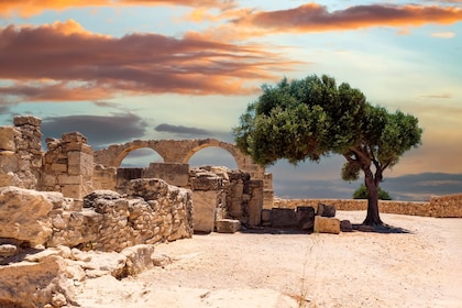 Zelf begeleide wandeling door de ruïnes van Kourion Cyprus
