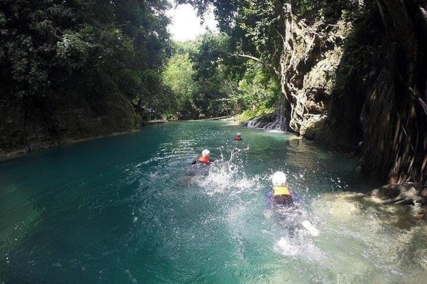 Oslob Whale Shark watching + Canyoneering Adventure Tour