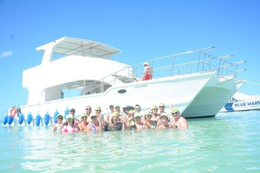 Private Boat with lovely snorkeling, water slide and Coast Tour
