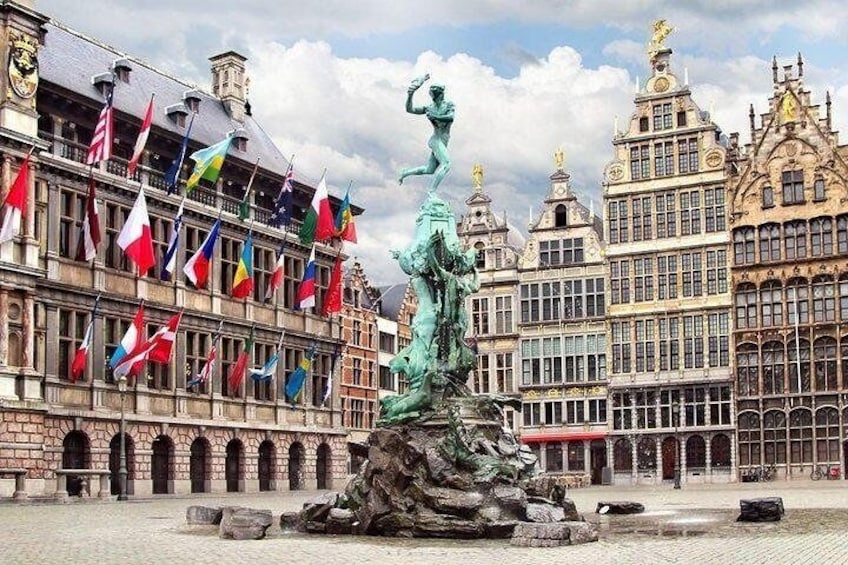 Private tour : Antwerp City of Rubens From Cruise port Zeebrugge or Bruges