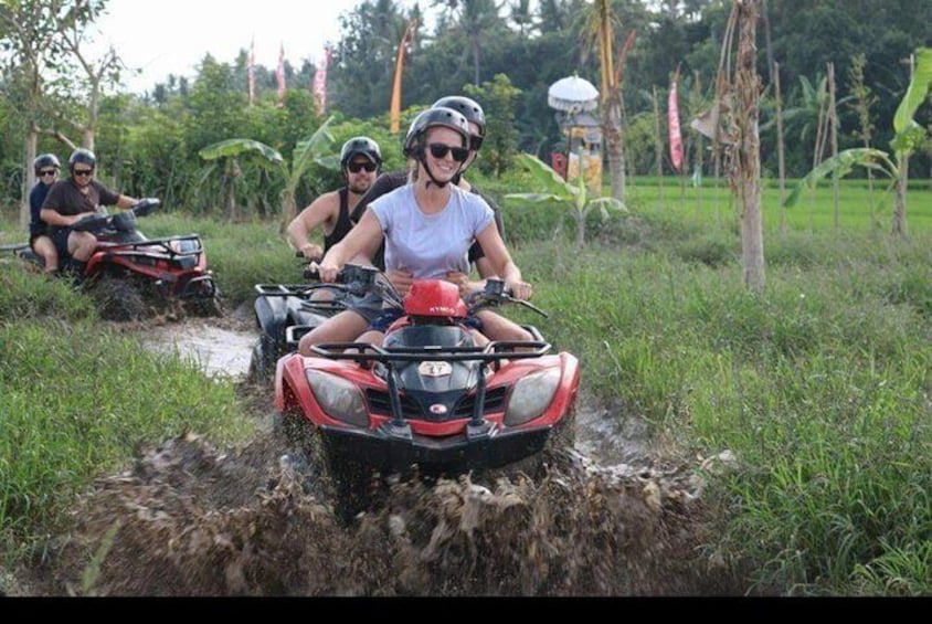 Ubud VW Safari Classic Car Tour and Ubud ATV Quad Bike