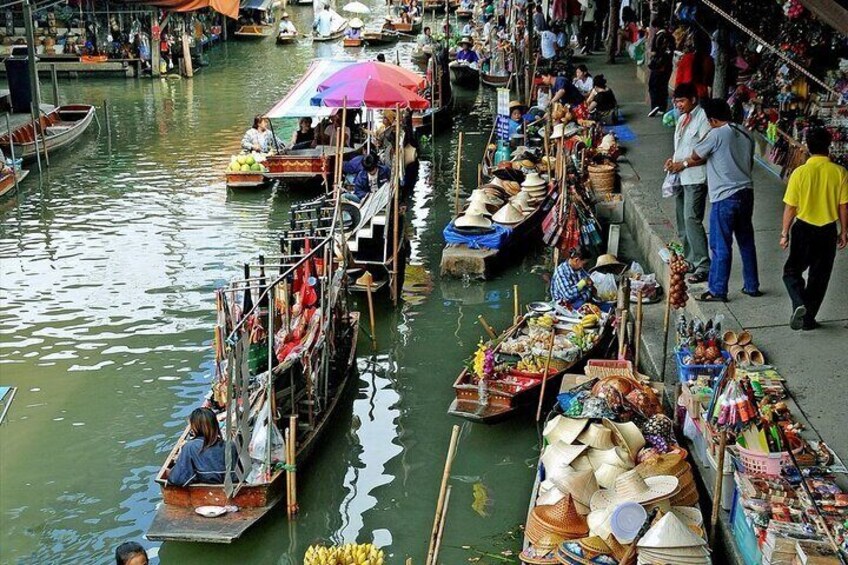 Explore Khlong Lat Mayom Floating market in Bangkok Tour