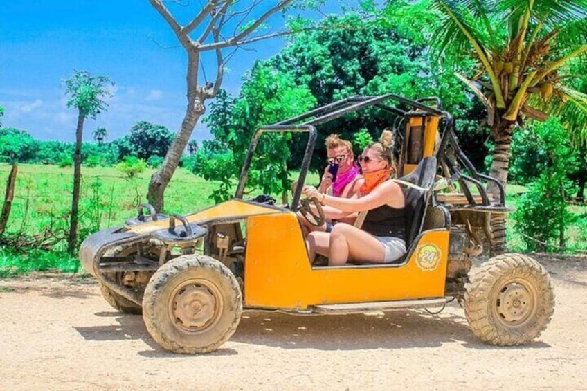 Full-day off-Road Dune Buggy, coffe tasting, lunch, snorkeling & boat cruise