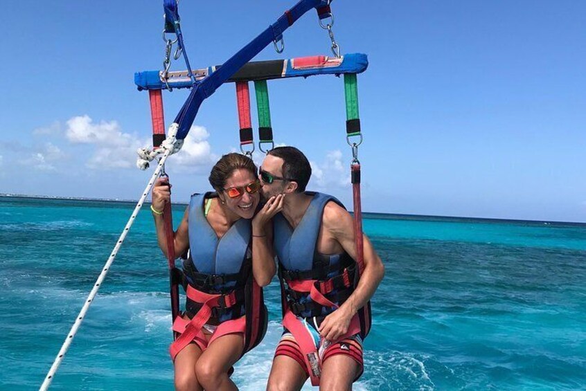 Key to the Sea Parasailing- Birds Eye View of the Best Beach in the world