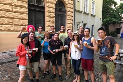 Old Prague pubs tour. Beer and dinner included!