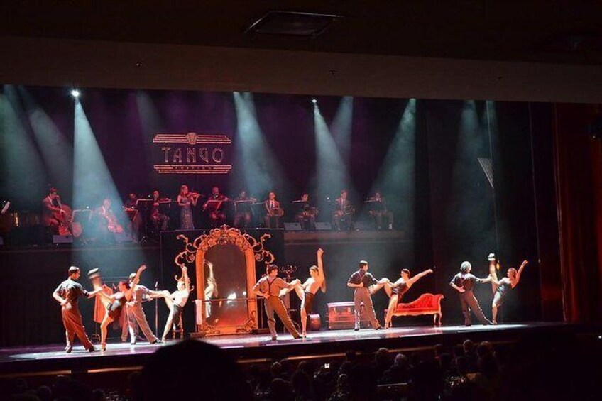 Tango Porteño Show With Private Transfers From Port & Hotels In Buenos Aires