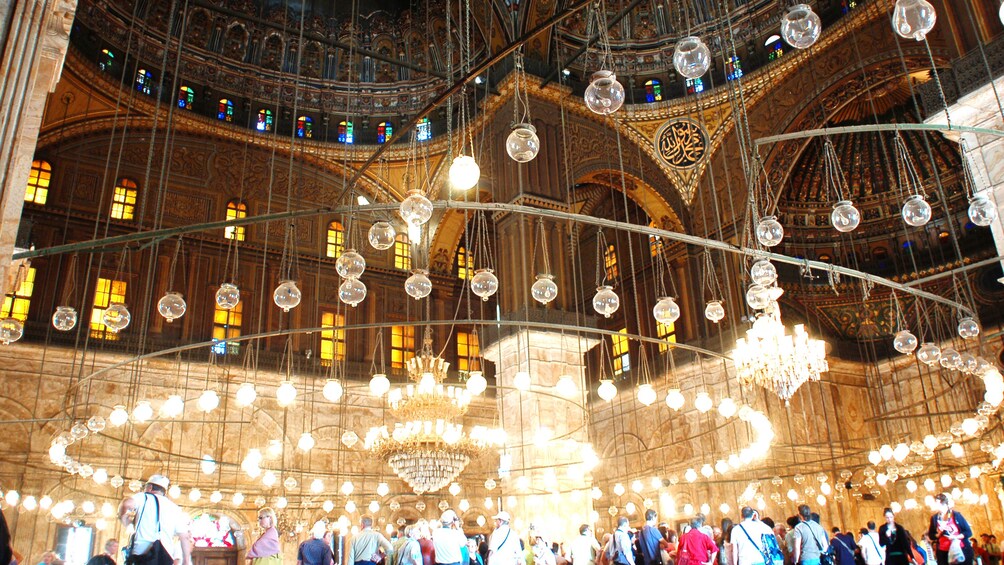 View inside a building in Cairo