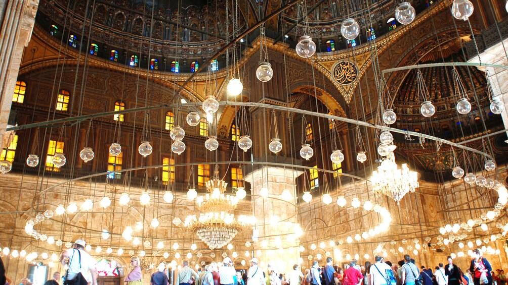 View inside a building in Cairo 