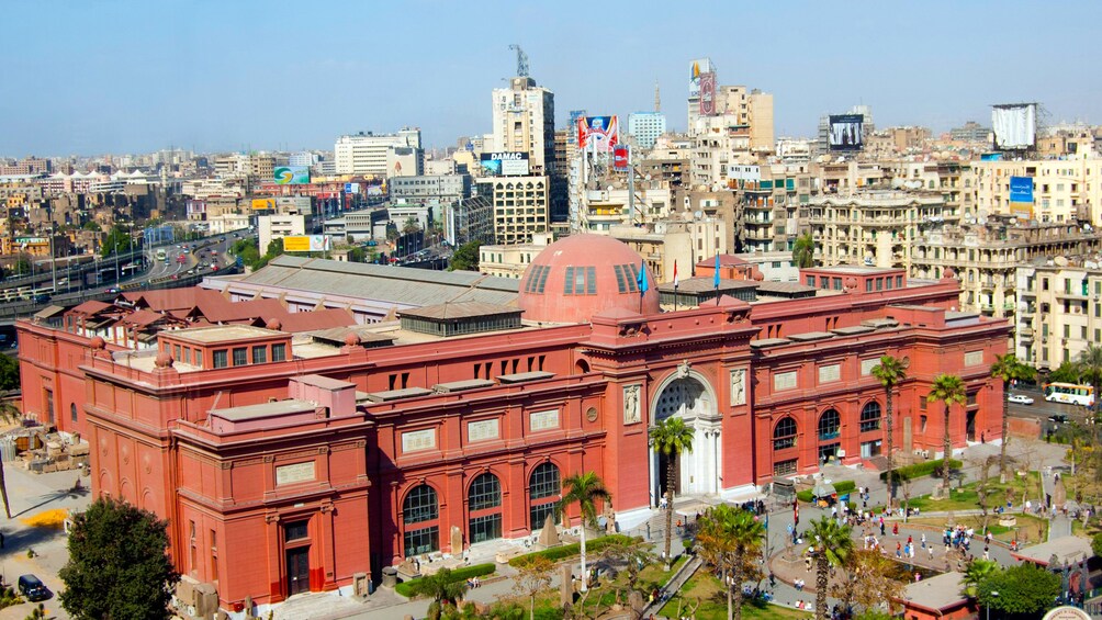 City view of Giza Egypt 