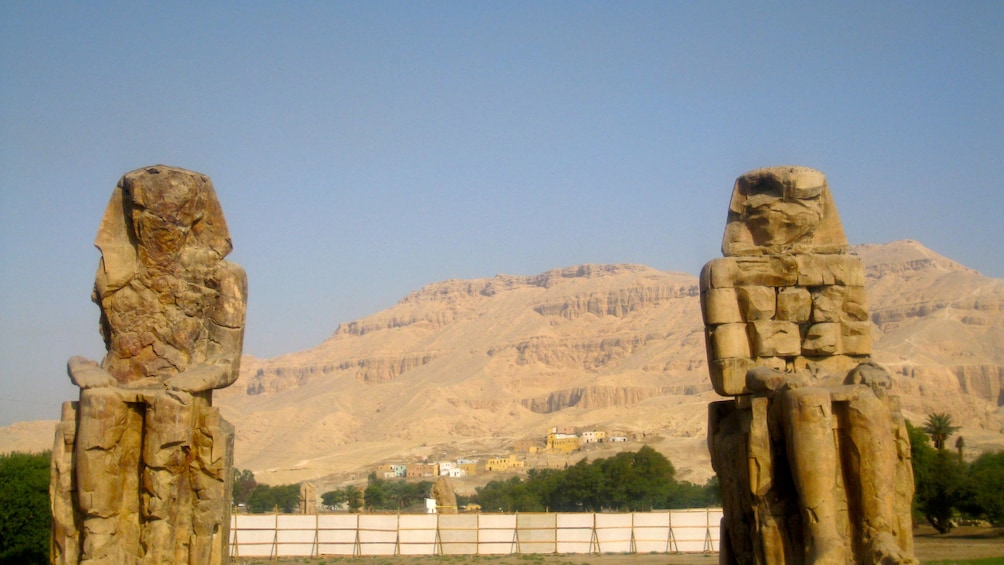 Ancient artifacts in Luxor