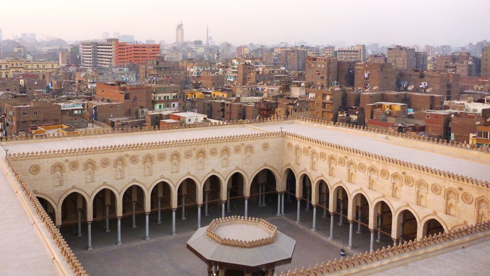 Aerial view of Cairo during the day
