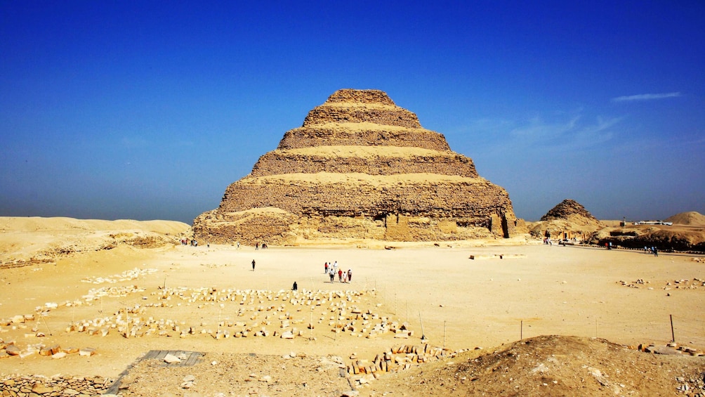 Stunning view of Saqqara in Egypt
