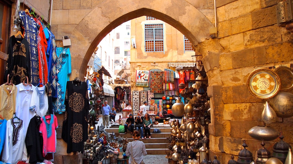 Khan el-Khalili Bazaar in Cairo