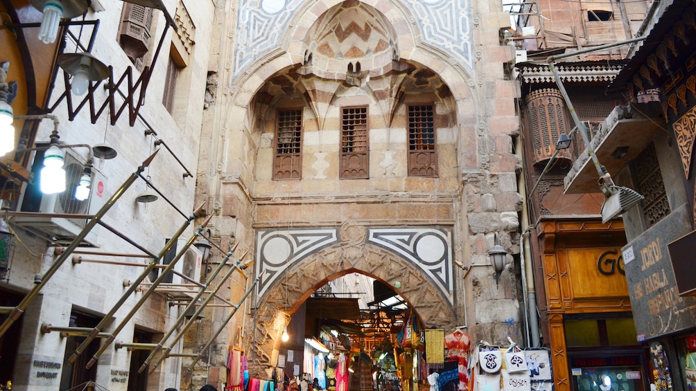 Khan el-Khalili Bazaar in Cairo