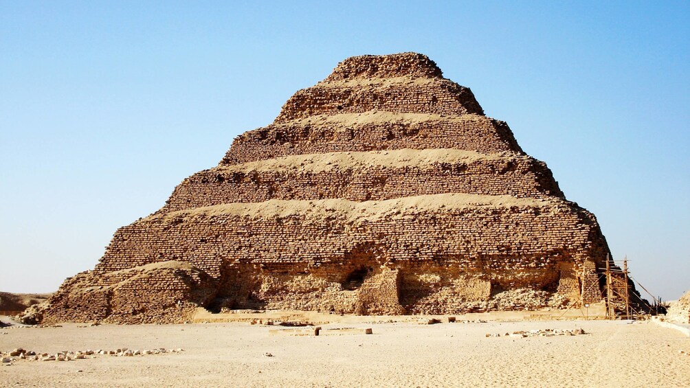 Close up view of Saqqara in Cairo 