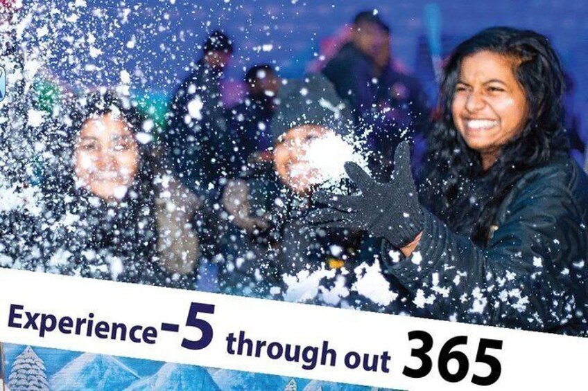 Show item 3 of 9. Skip the Line: Snow Park Goa Entry Ticket