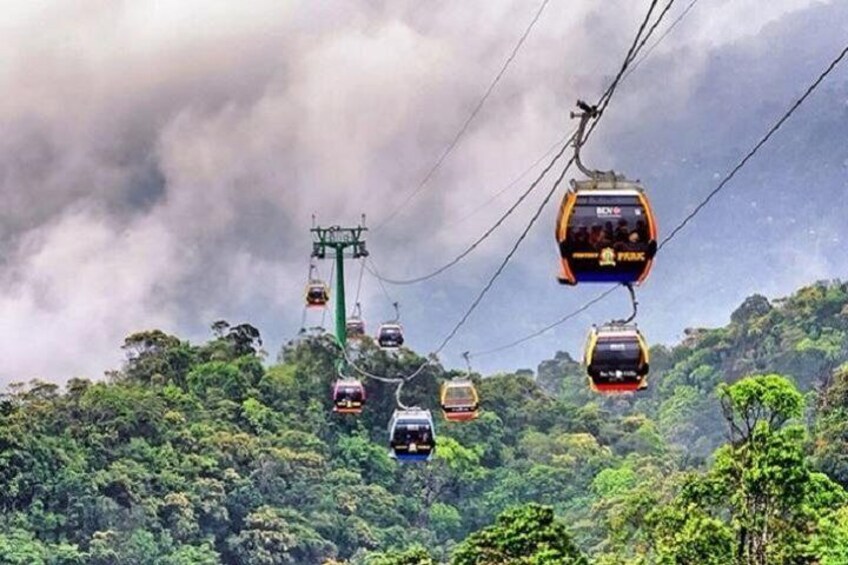 Cable car at Ba Na Hills